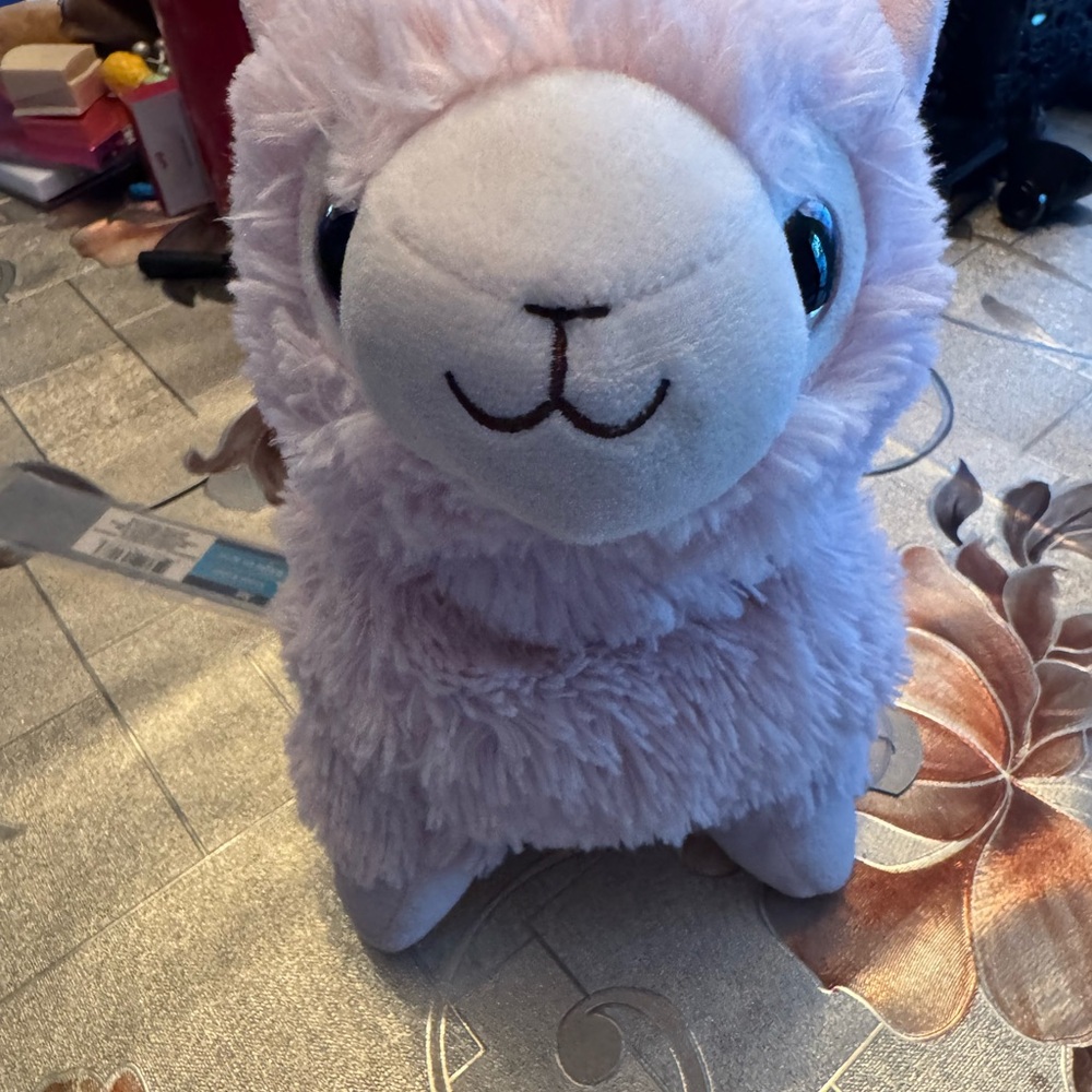 Warm Pink therapy llama